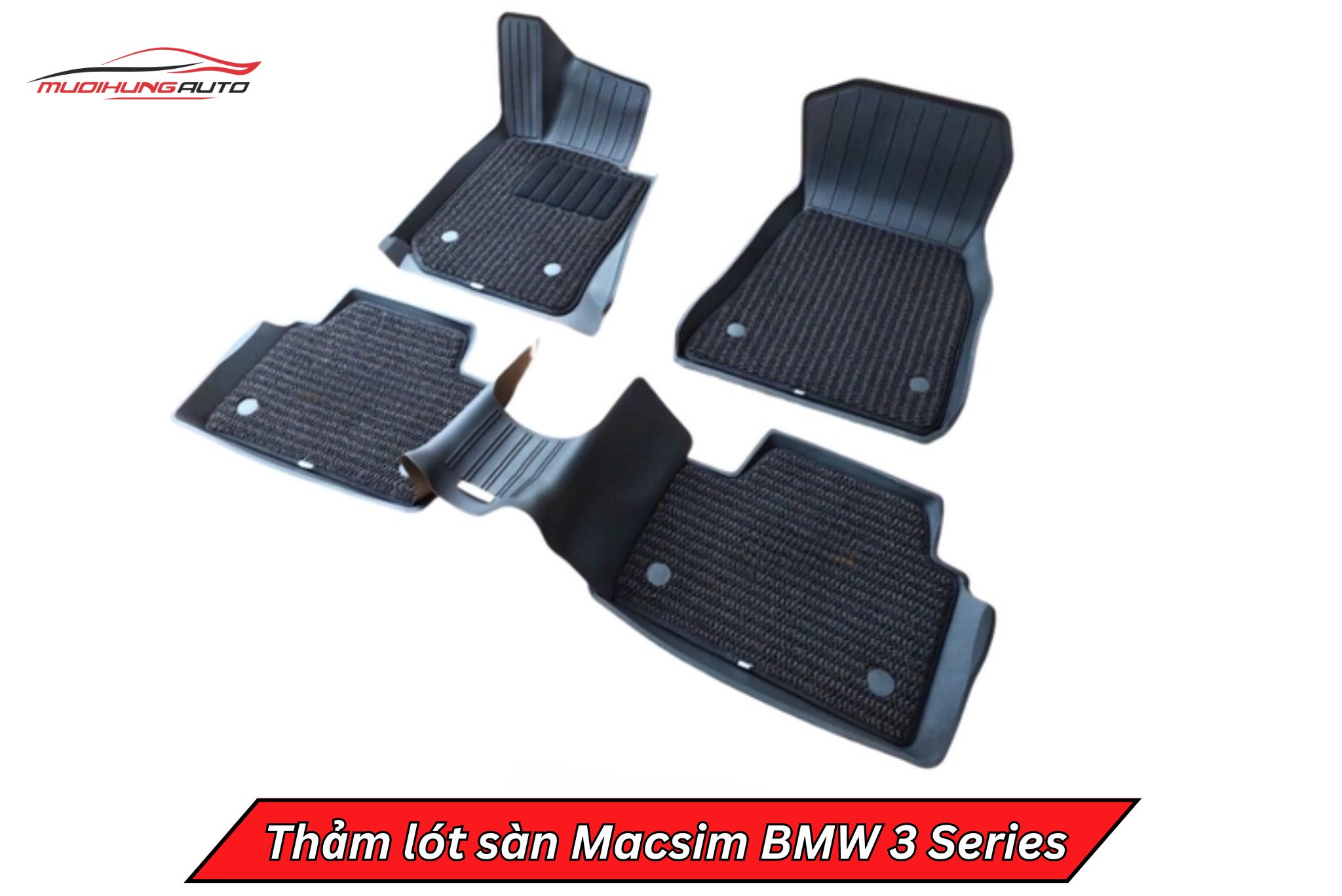 Thảm lót sàn Macsim 2 lớp ô tô BMW 3 Series