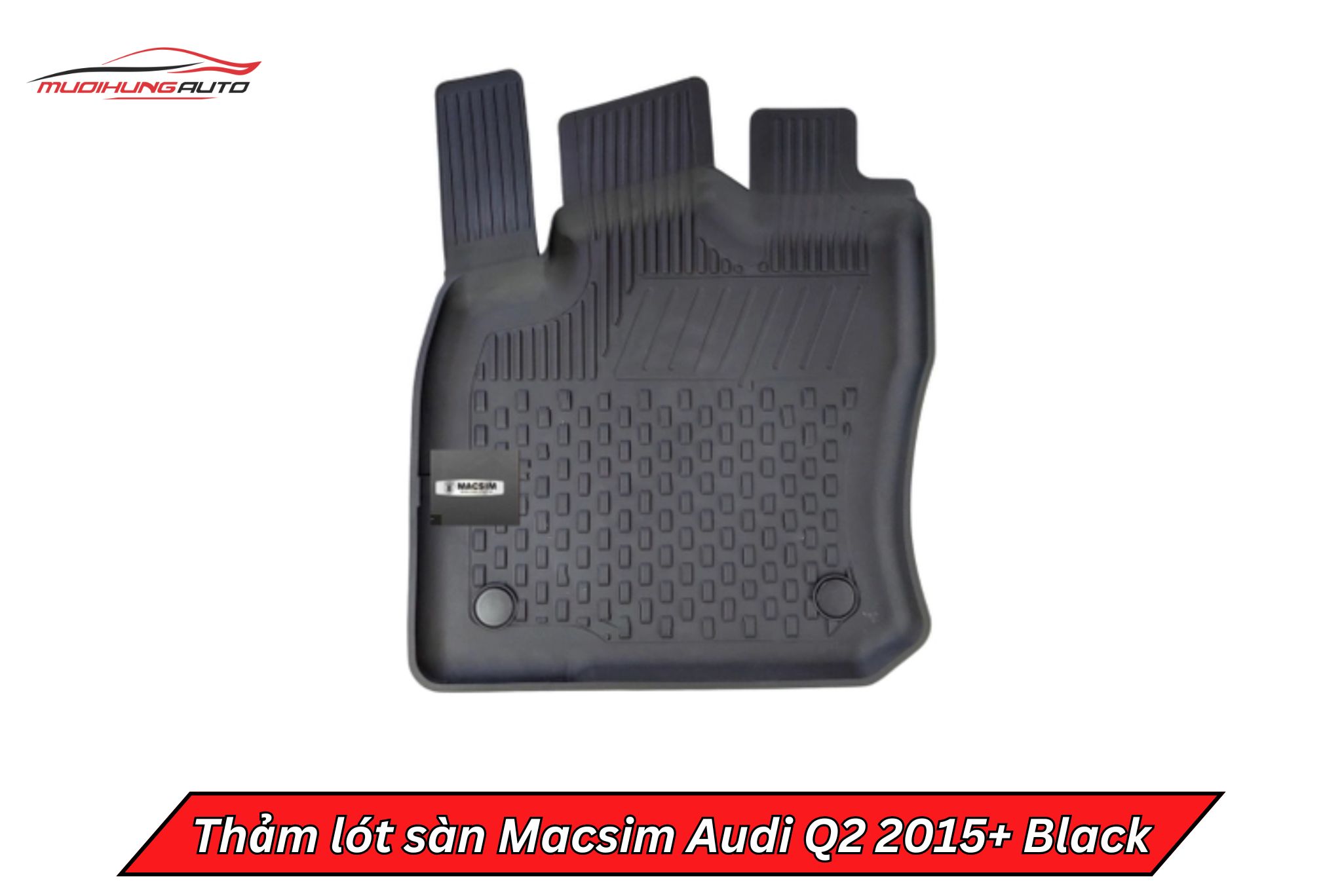 Thảm lót sàn Macsim cho ô tô Audi Q2 2015+ Black