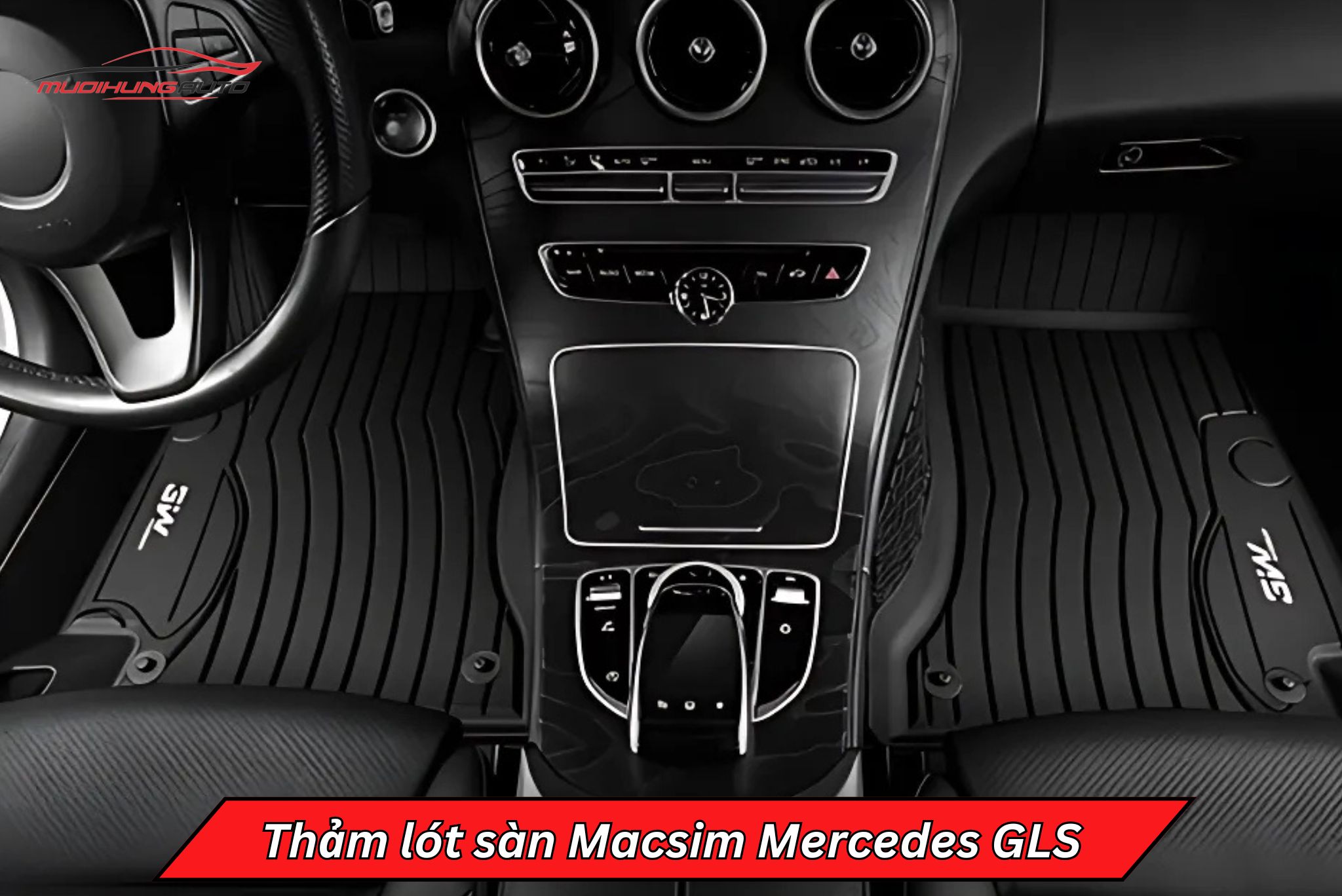 Thảm lót sàn Macsim cho ô tô Mercedes GLS