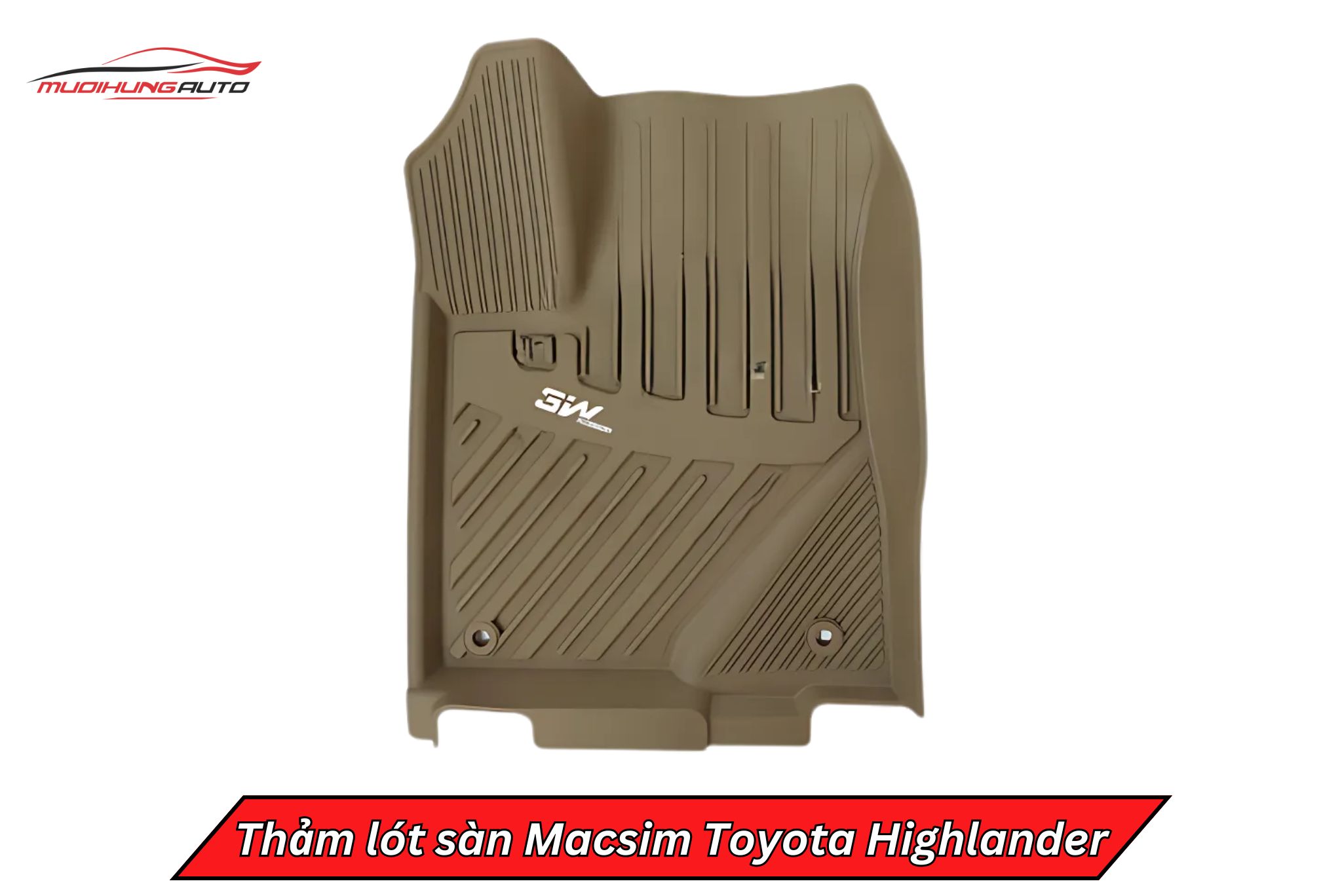 Thảm lót sàn Macsim cho Toyota Highlander