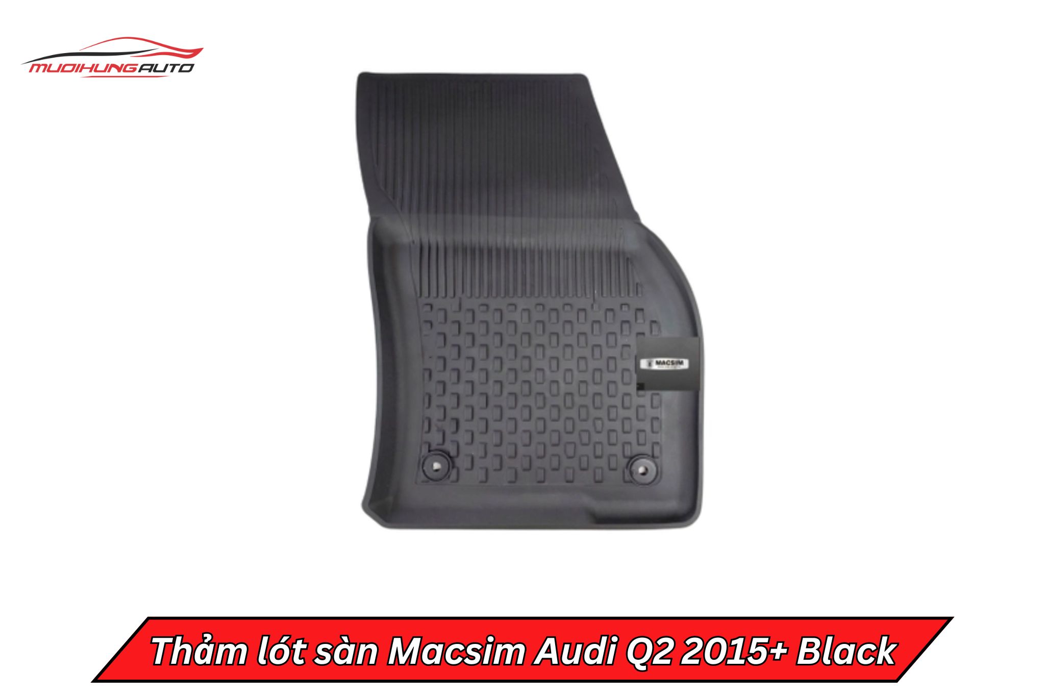 Thảm lót sàn Macsim cho xe Audi Q2 2015+ Black