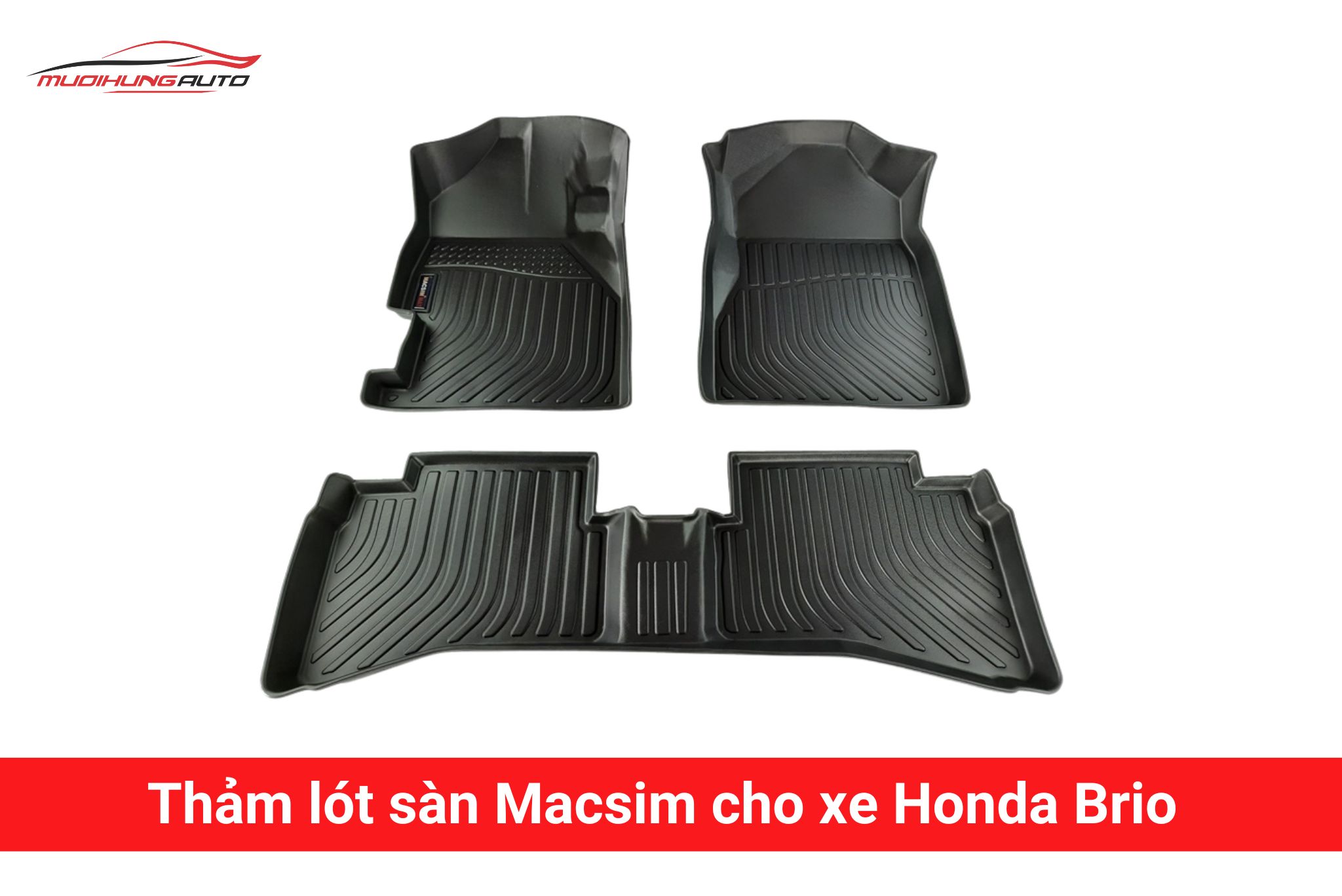 Thảm lót sàn Macsim cho xe Honda Brio