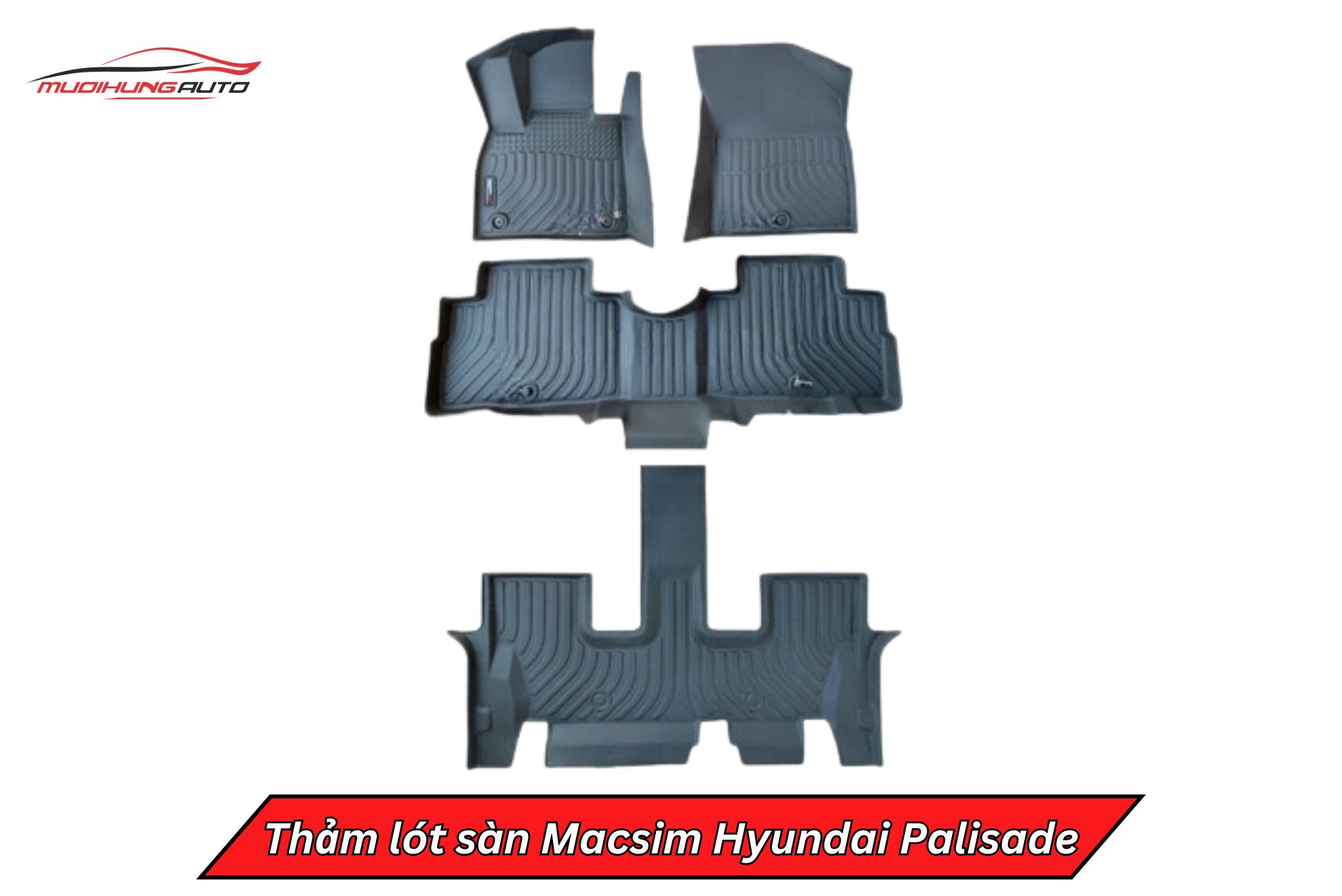 Thảm lót sàn Macsim cho xe Hyundai Palisade 1 lớp