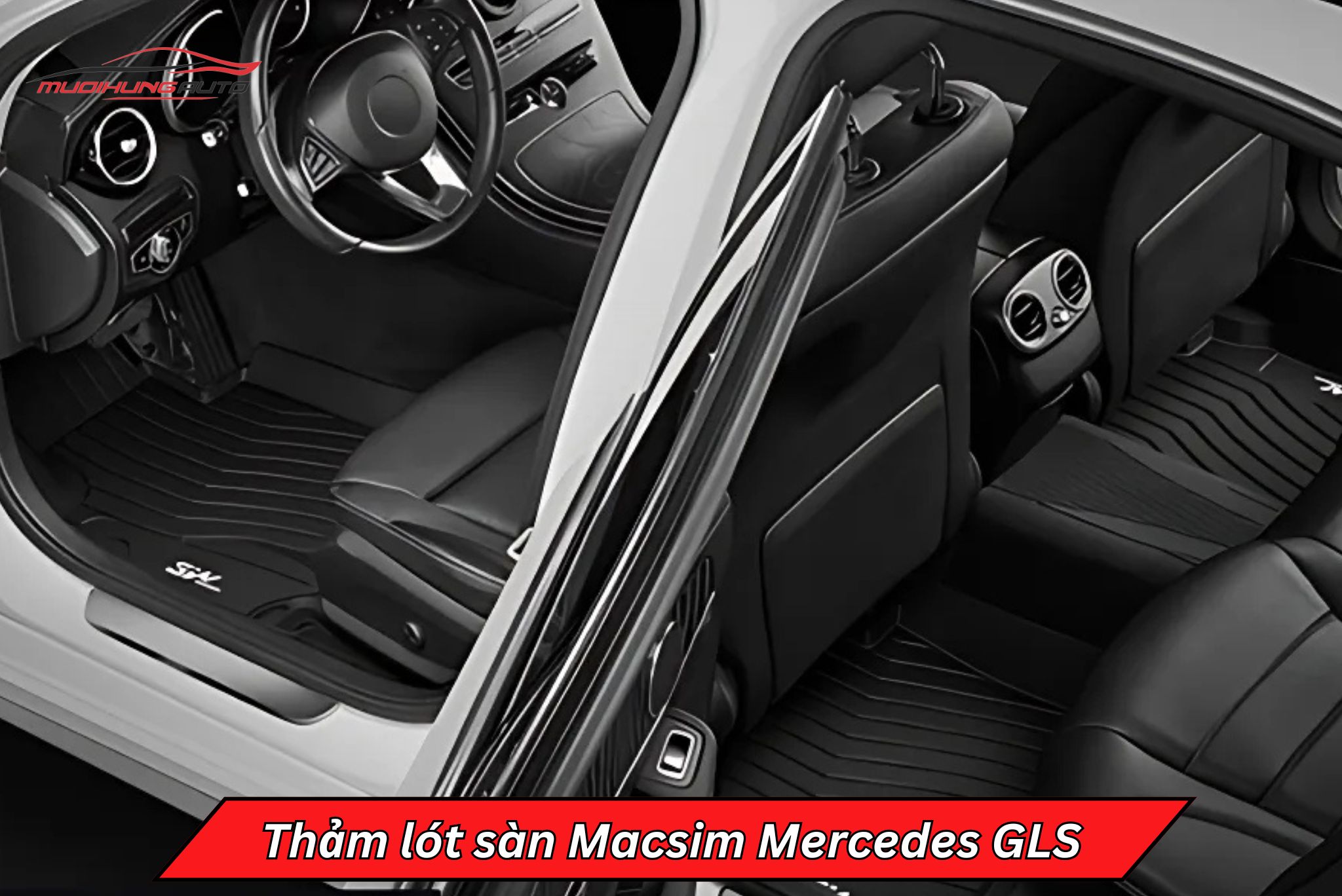 Thảm lót sàn Macsim cho xe Mercedes GLS