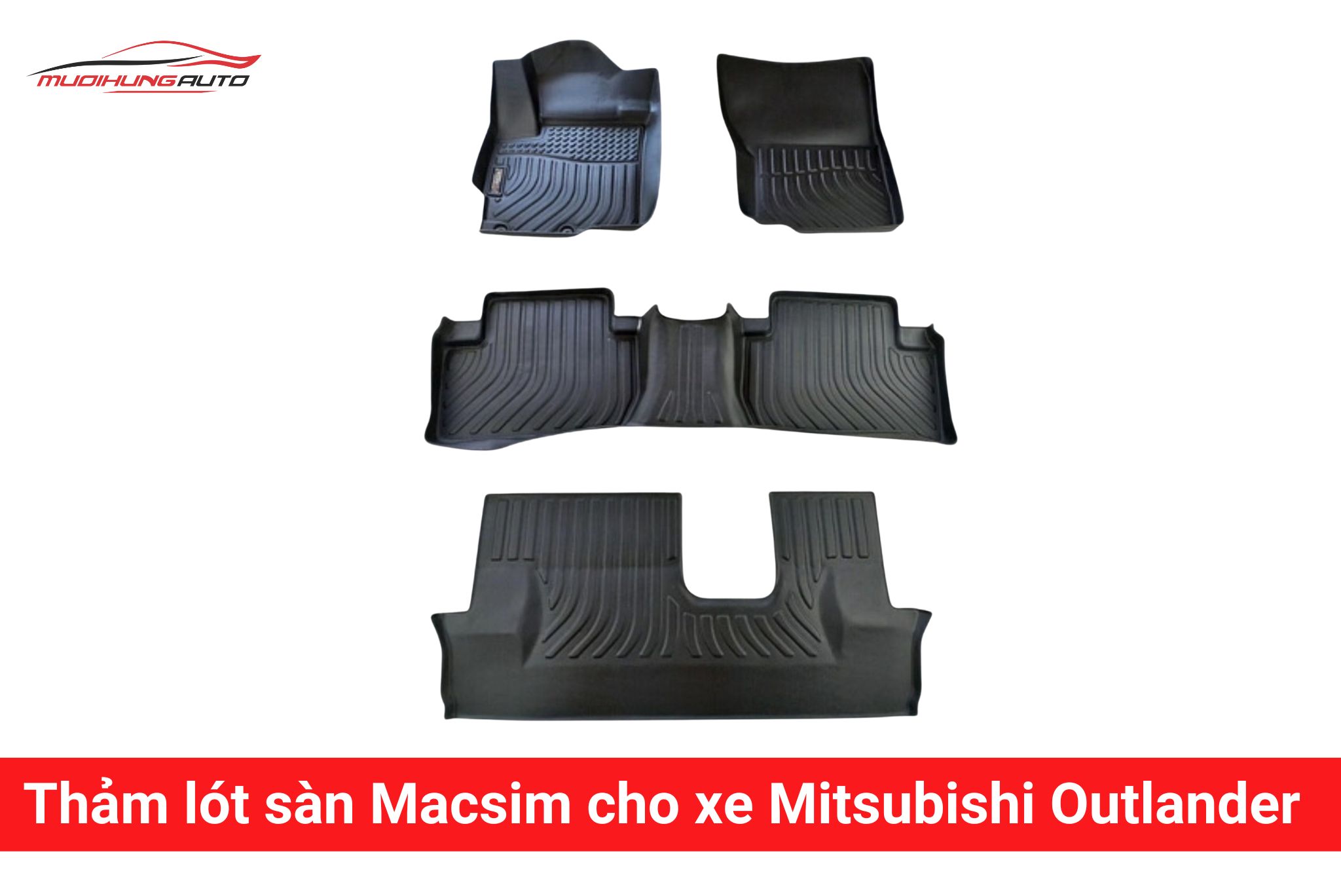 Thảm lót sàn Macsim cho xe Mitsubishi Outlander