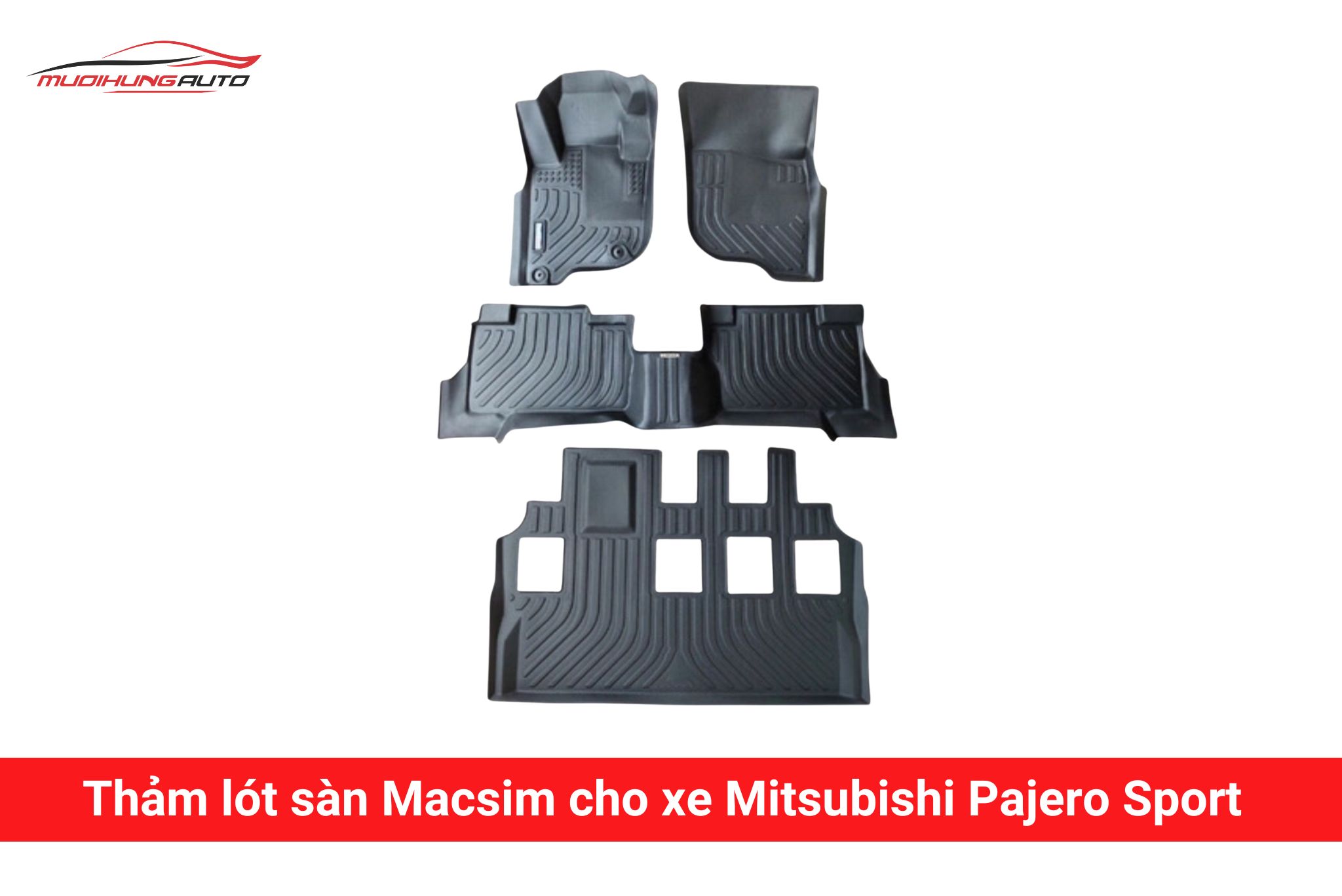 Thảm lót sàn Macsim cho xe Mitsubishi Pajero Sport