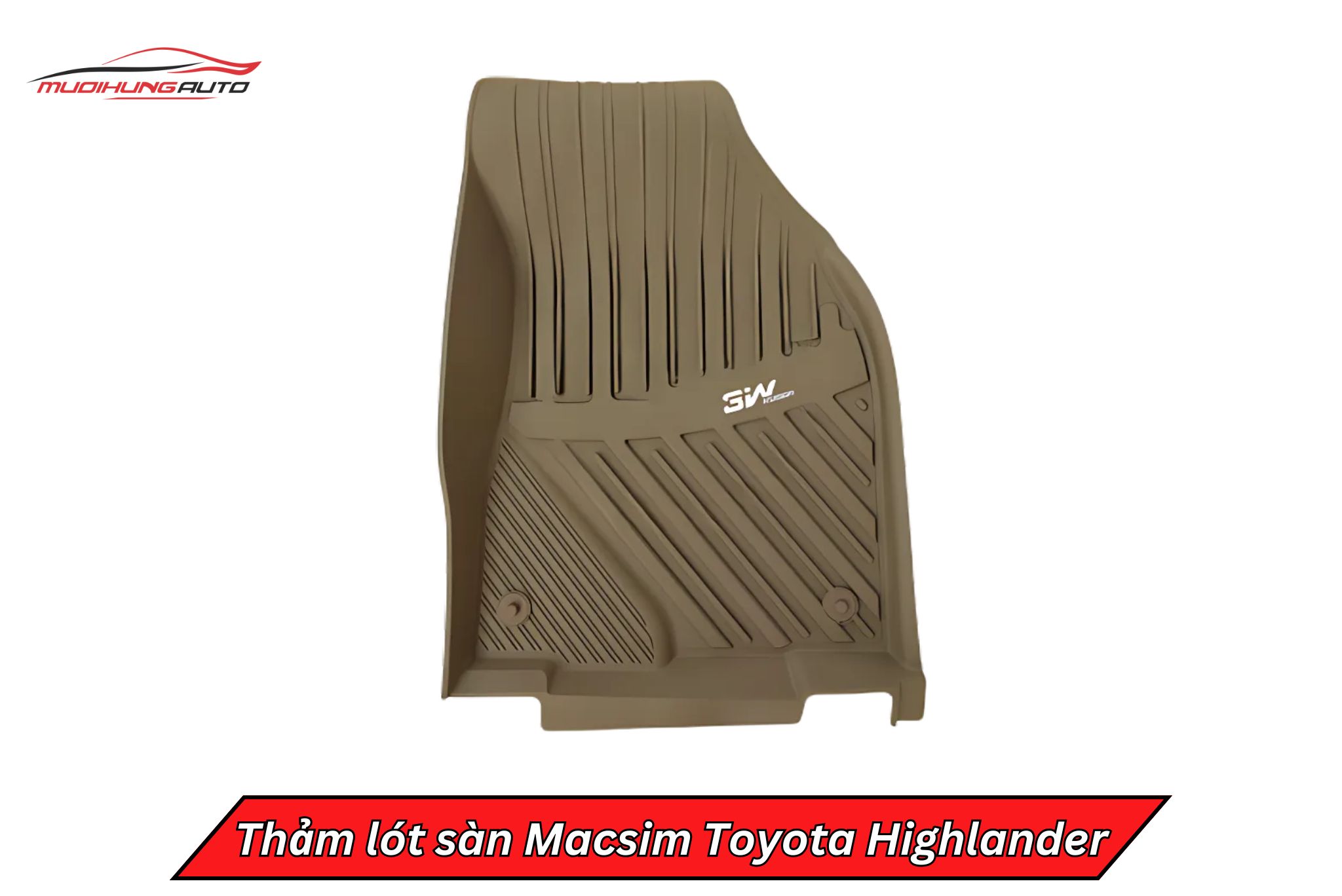 Thảm lót sàn Macsim cho xe Toyota Highlander