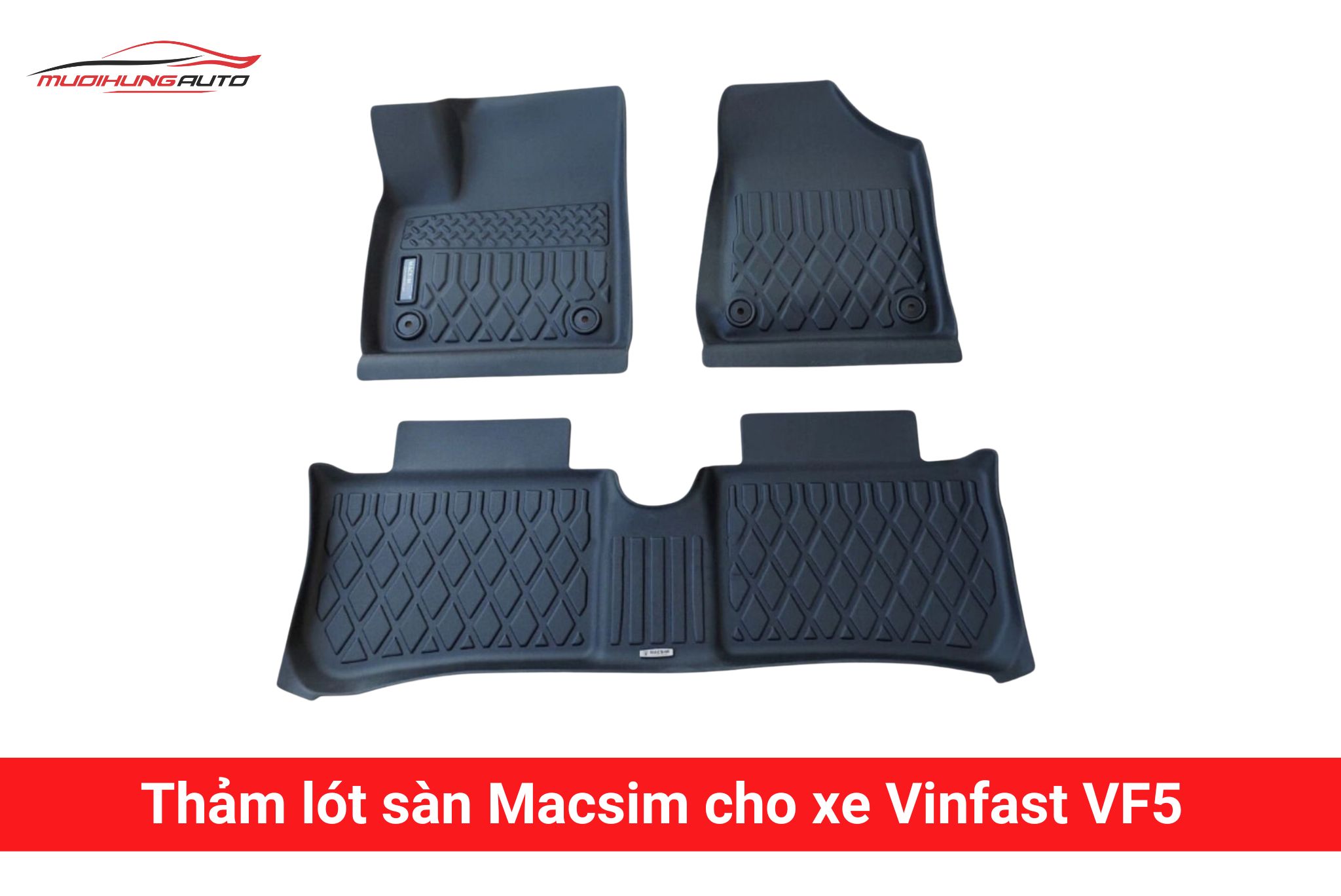 Thảm lót sàn Macsim cho xe Vinfast VF5