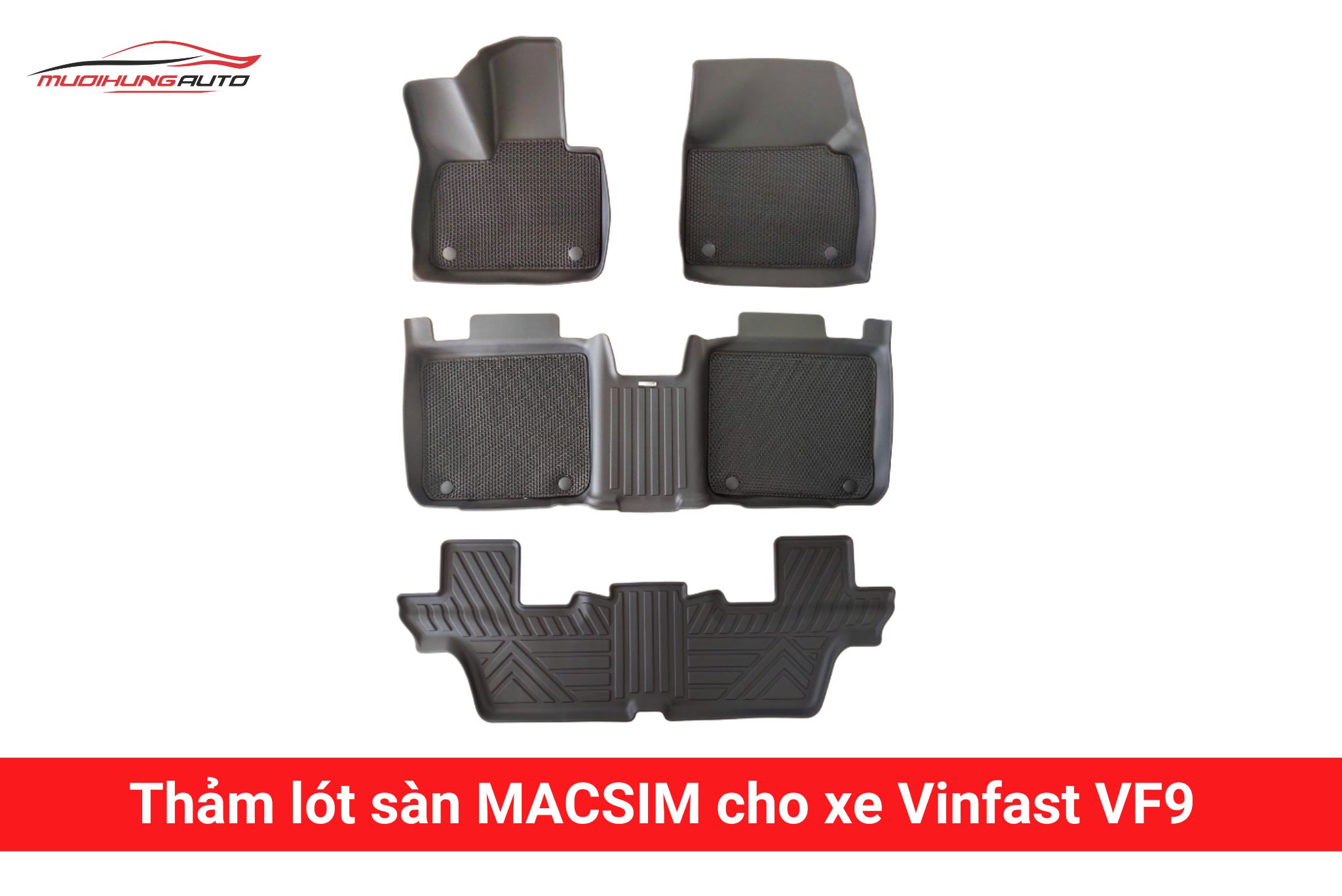 Thảm lót sàn Macsim cho xe Vinfast VF9