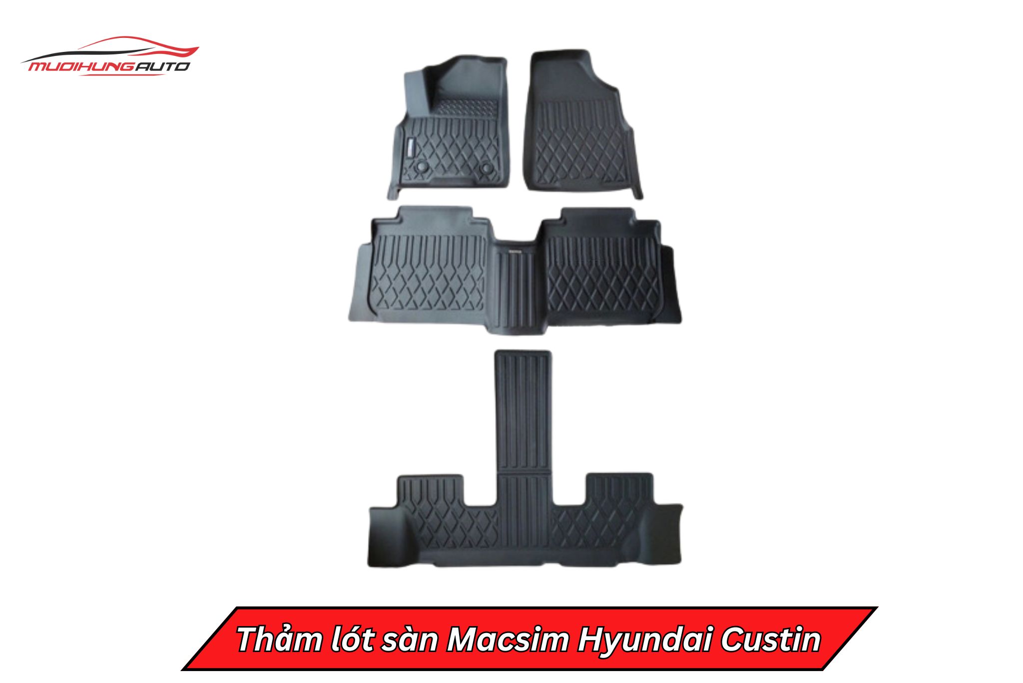 Thảm lót sàn Macsim ô tô Huyndai Custin