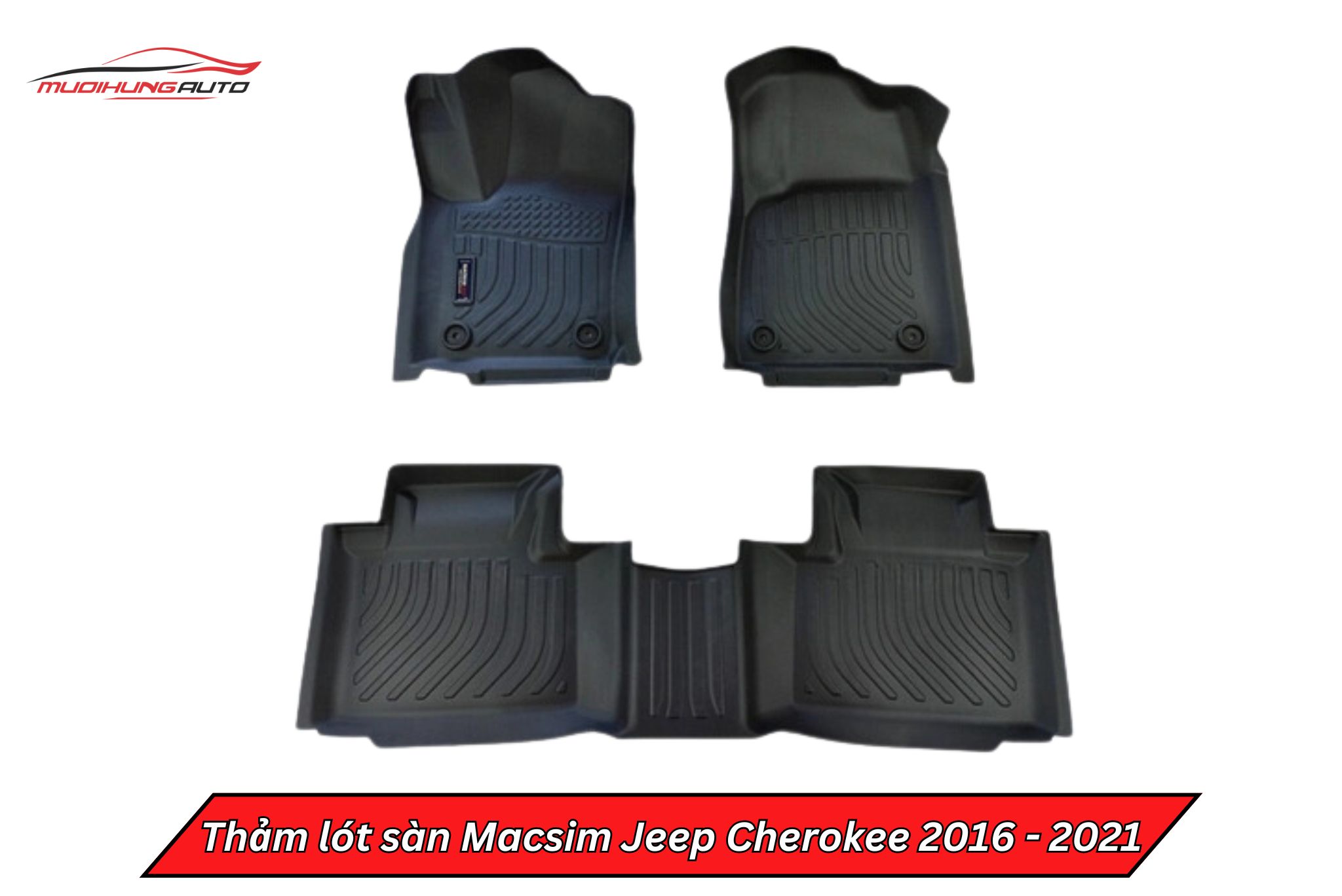 Thảm lót sàn Macsim ô tô Jeep Cherokee 2016-2021