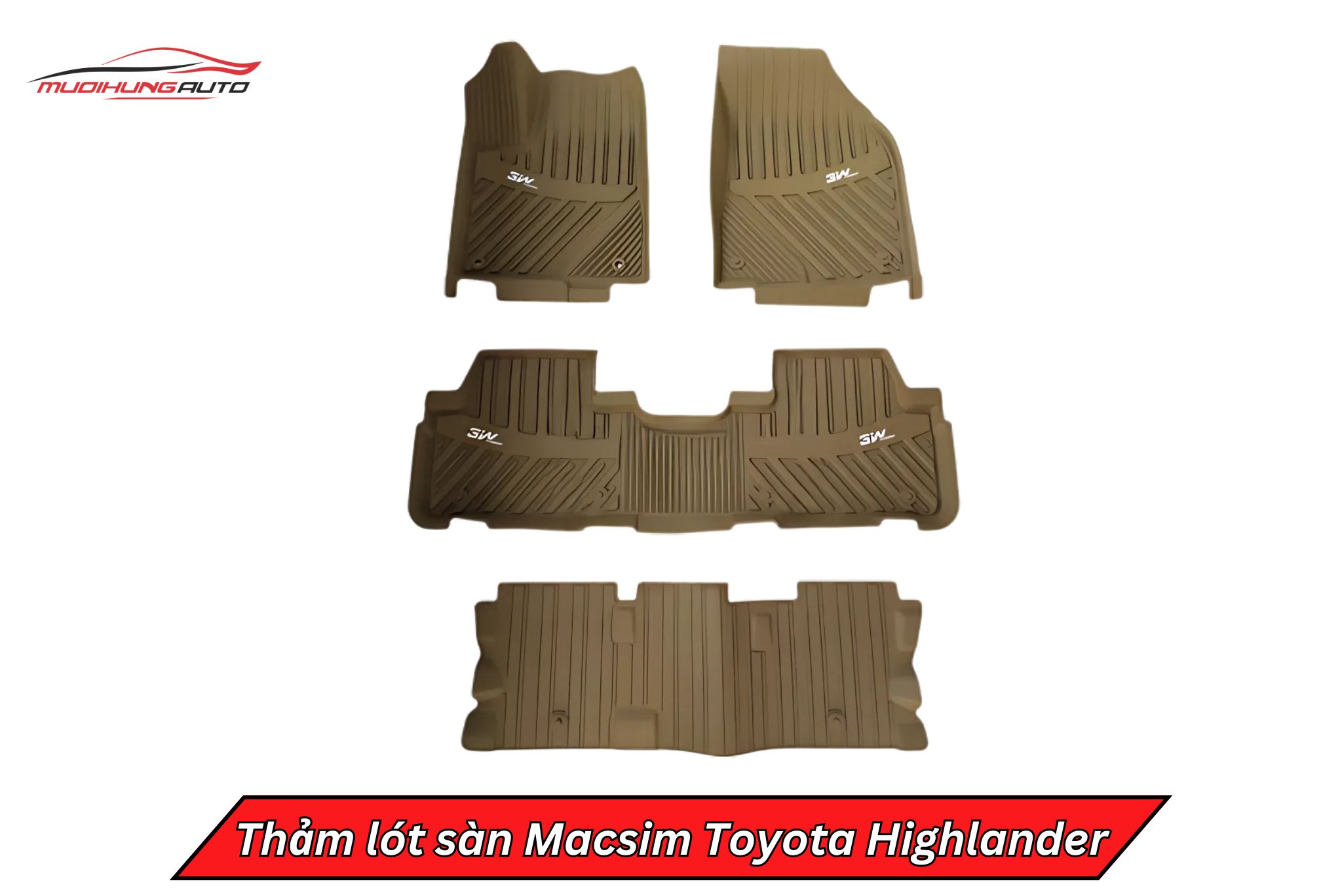 Thảm lót sàn Macsim ô tô Toyota Highlander