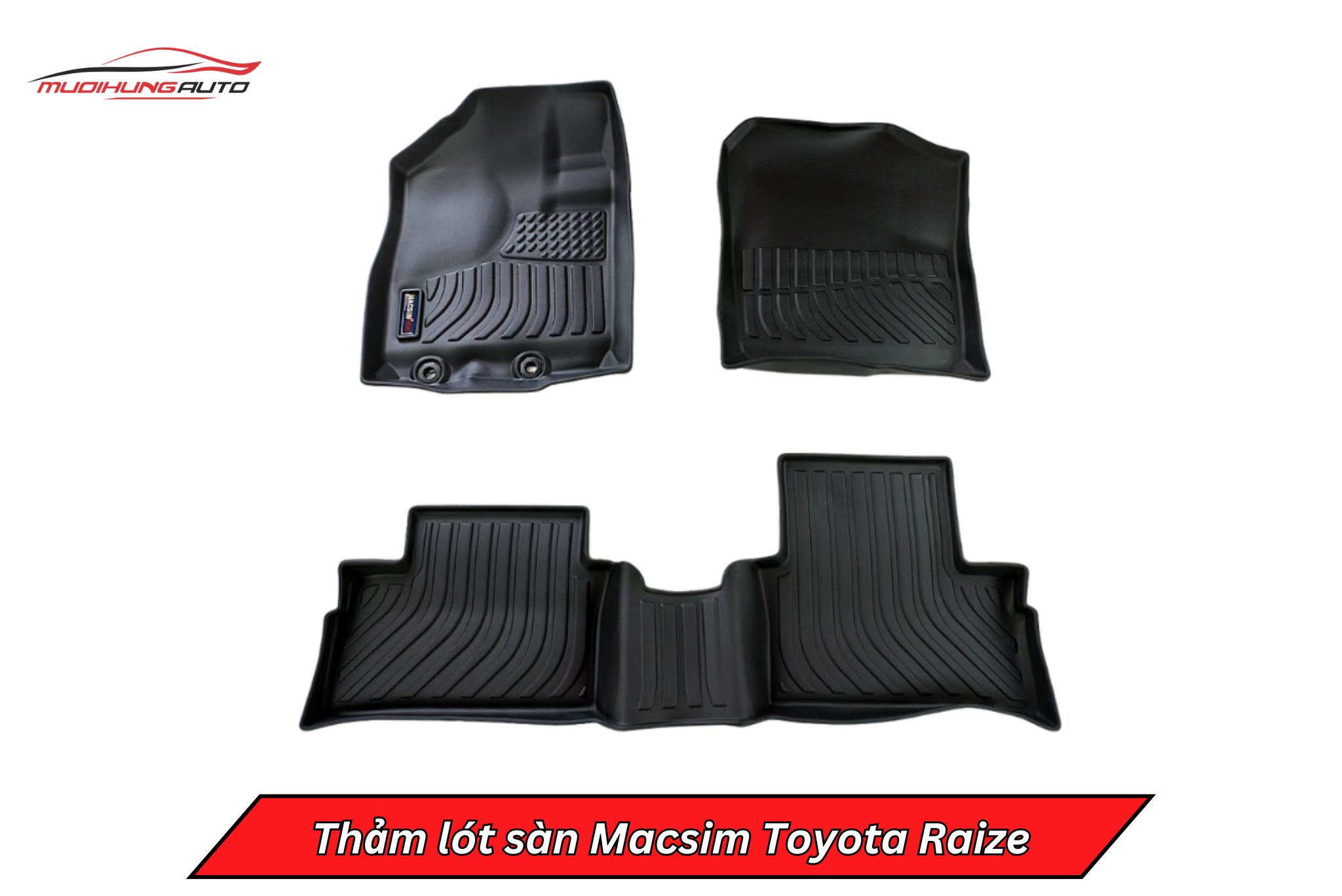 Thảm lót sàn Macsim ô tô Toyota Raize