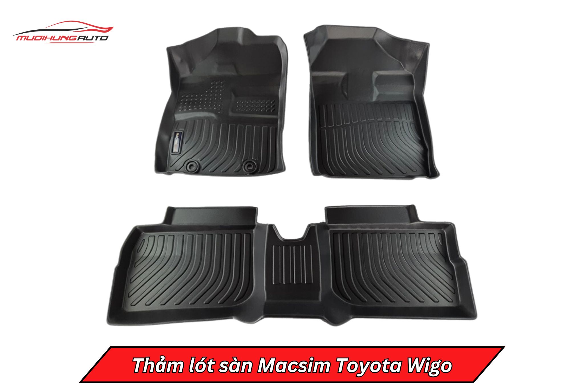 Thảm lót sàn Macsim ô tô Toyota Wigo