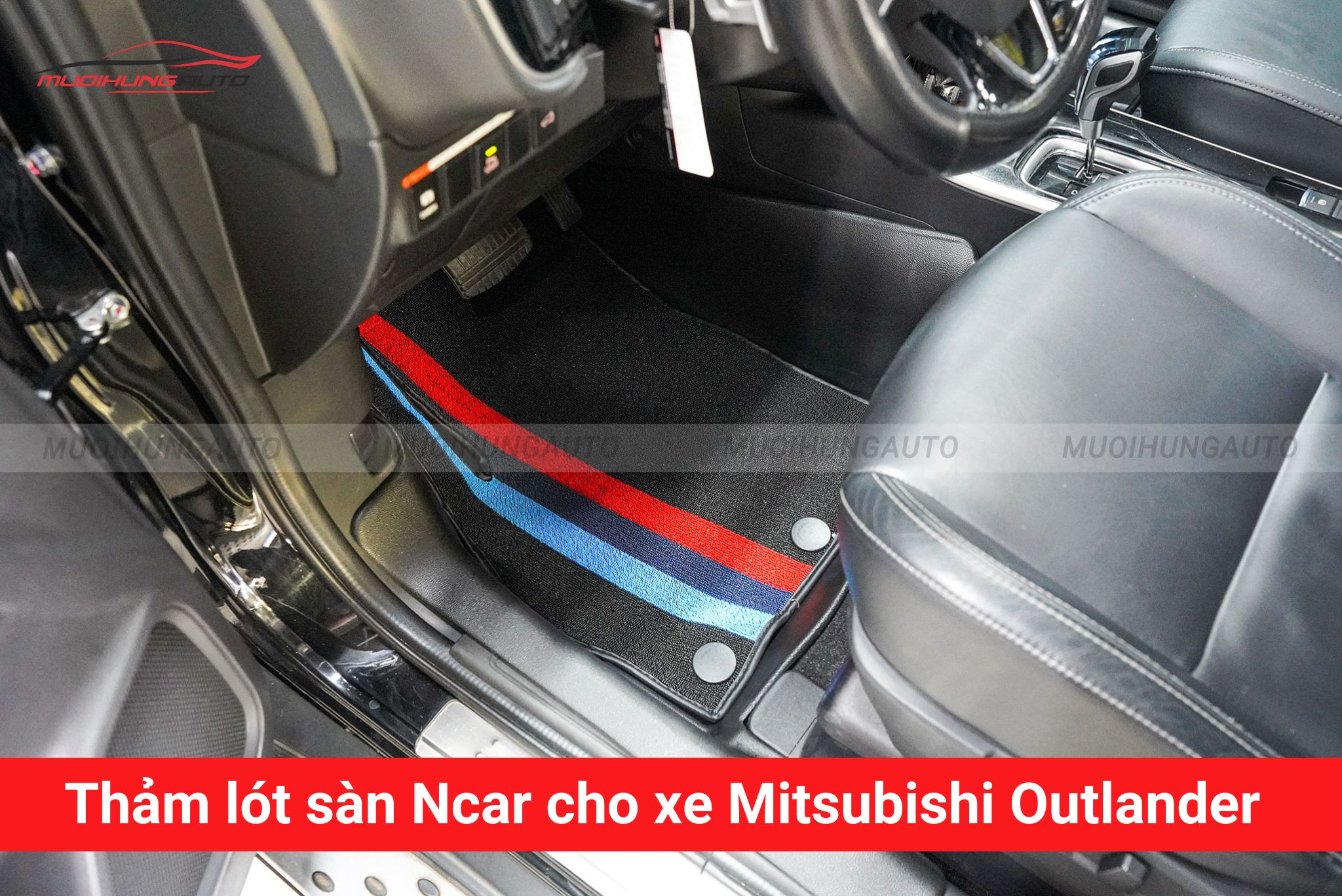 Thảm lót sàn Ncar cho xe Mitsubishi Outlander