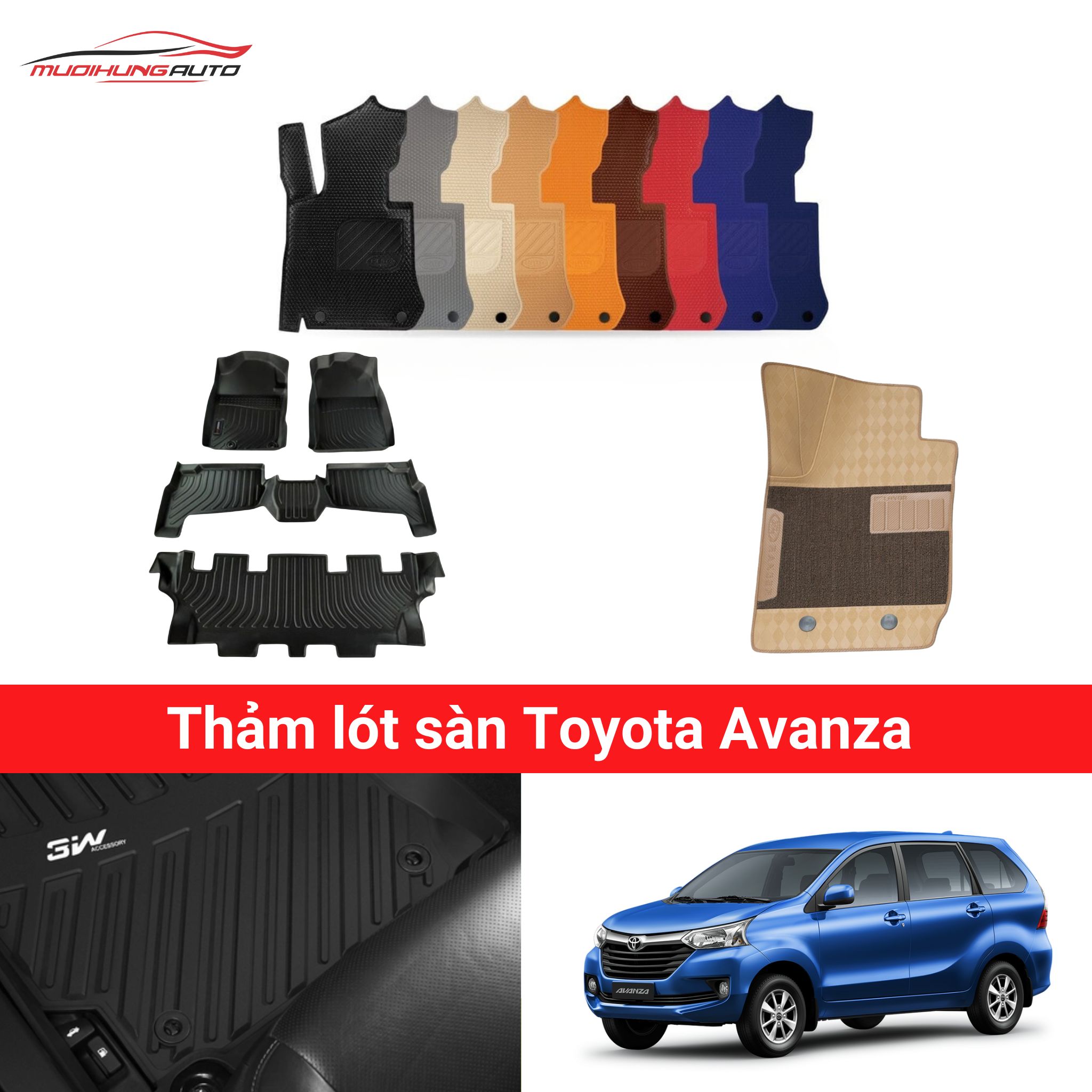 Thảm lót sàn Toyota Avanza