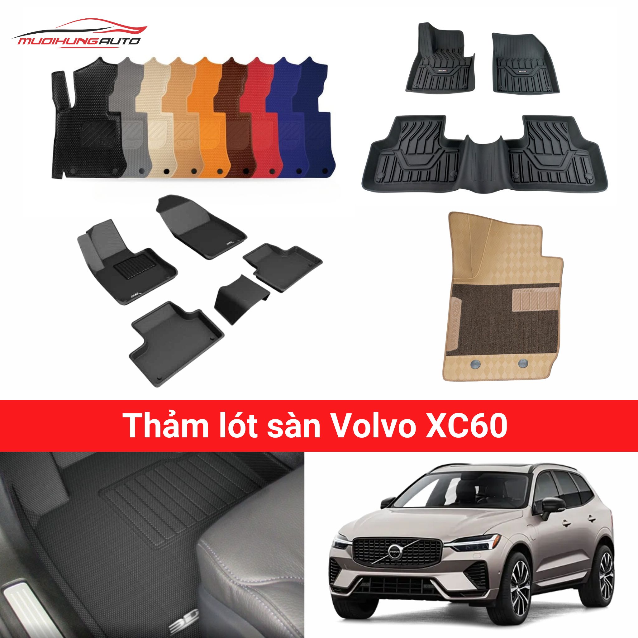 Thảm lót sàn Volvo XC60