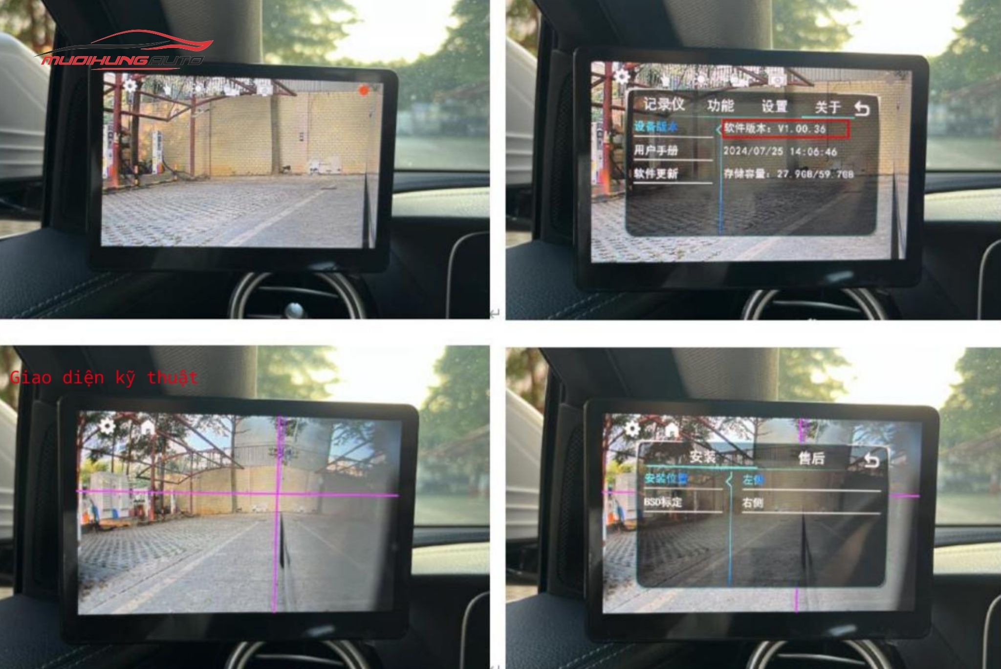 Thiết lập màn hình hiển thị