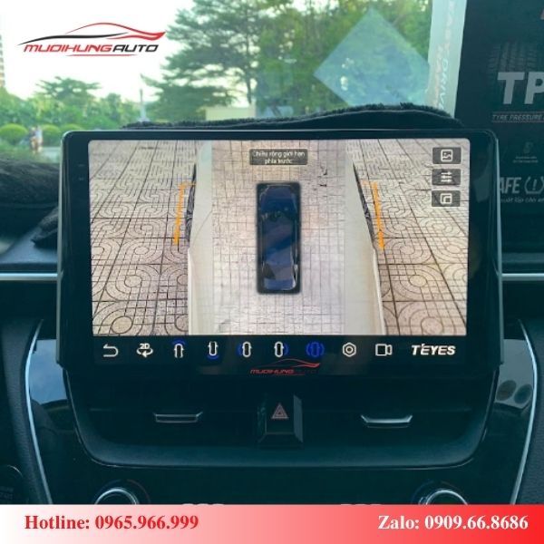 Tích hợp camera hành trình và cảm biến áp suất lốp