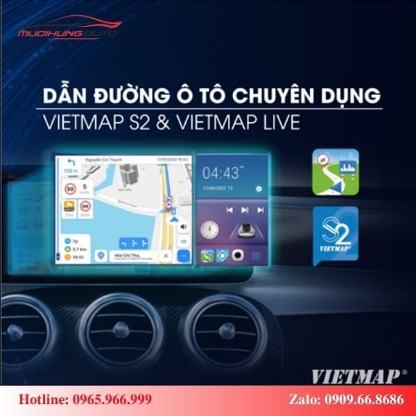 Tích hợp phần mềm dẫn đường