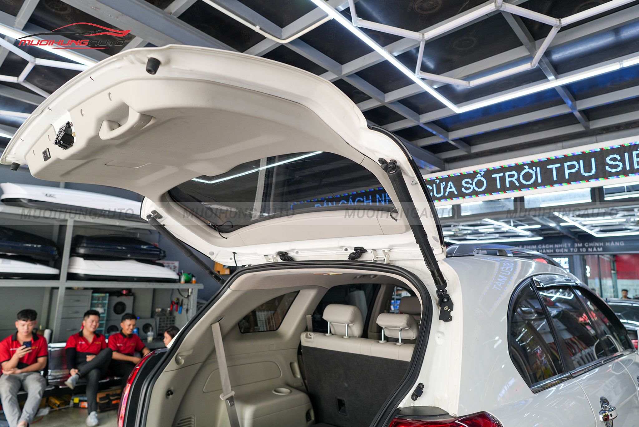 Ty cốp điện xe hơi Chevrolet Captiva