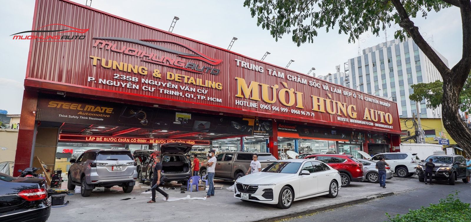 Mười Hùng Auto - Địa chỉ lắp camera hành trình Vietmap TS-C9P chính hãng TPHCM