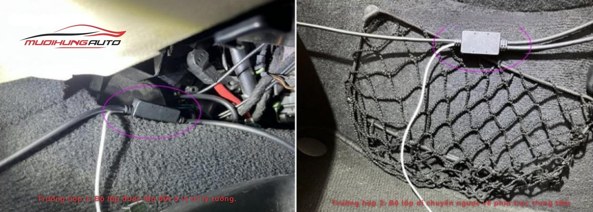 Xác định vị trí ổ cắm bật lửa trên xe