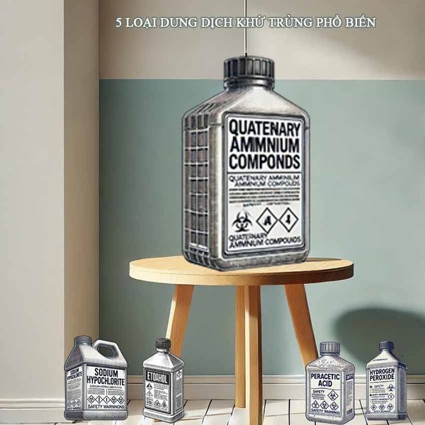 các chất khử trùng khác