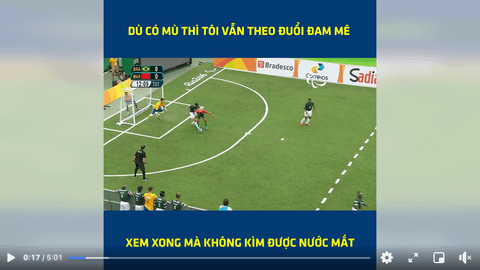 Đam mê với trái bóng là bất tận - Đừng xem nếu bạn không muốn khóc, Never Give Up