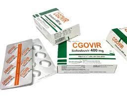 Thuốc Cgovir Sofosbuvir 400mg kháng virut HCV