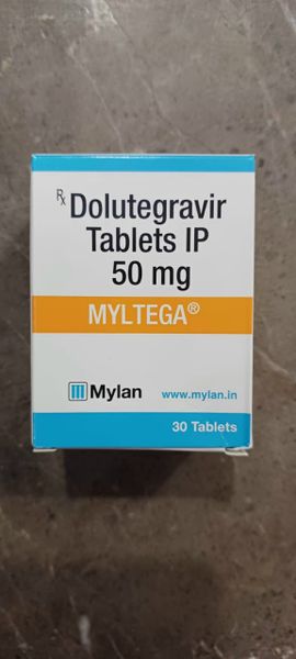Thuốc Dolutegravir 50mg Myltega điều trị HIV
