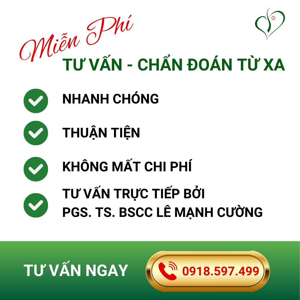 TƯ VẤN CHẨN ĐOÁN BỆNH LÝ HẬU MÔN TRỰC TRÀNG TỪ XA HOÀN TOÀN MIỄN PHÍ