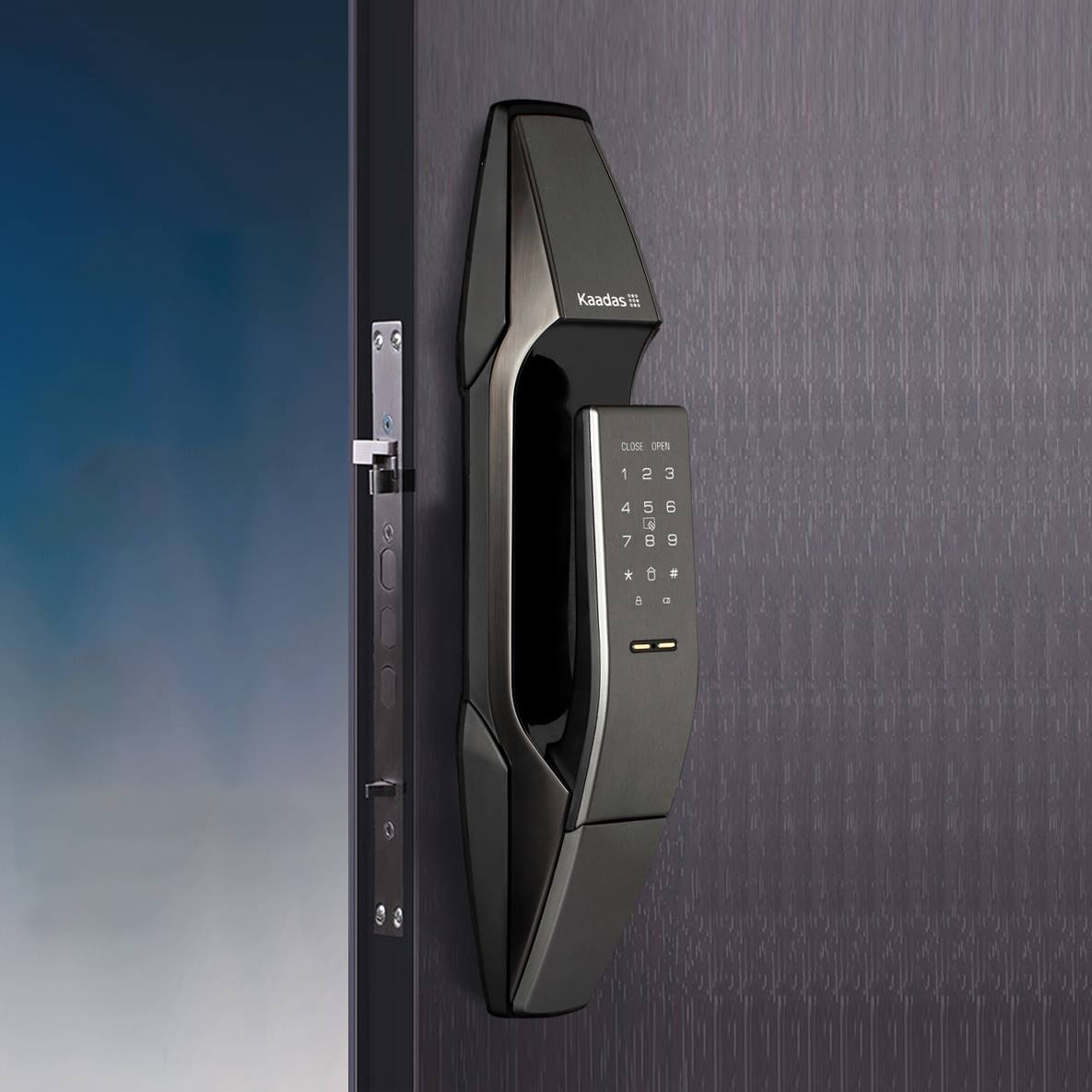 Lắp khóa điện tử Kaadas K8 tại chung cư Gold Silk Complex