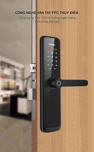 Đánh giá khóa thông minh Kaadas L7- Hiện đại và thực dụng