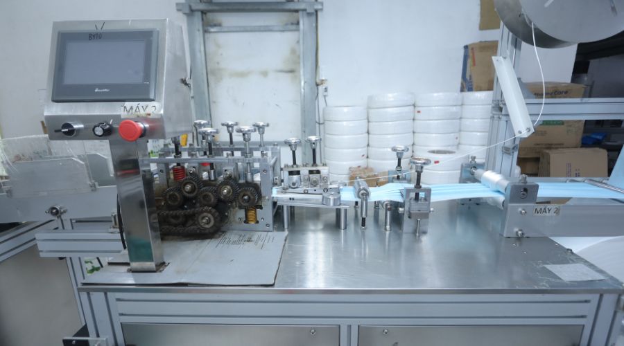 Máy móc dùng để sản xuất khẩu trang y tế chất lượng cao