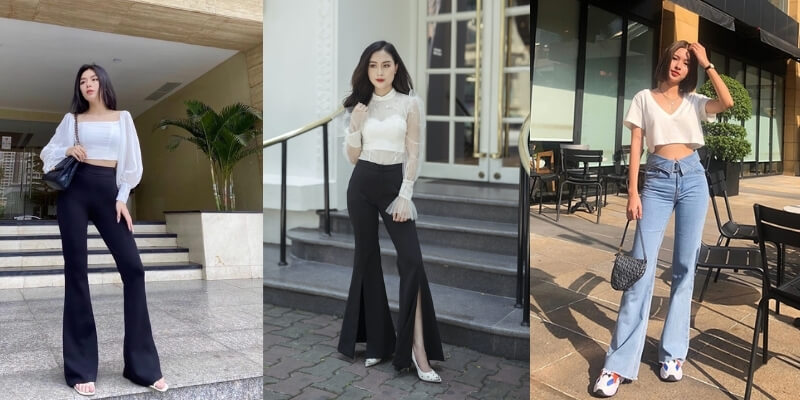 Áo croptop mặc với quần gì