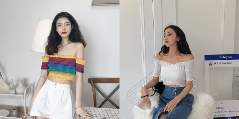 Áo croptop mặc với quần gì