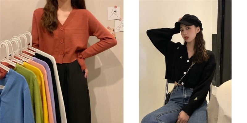 5 cách mix đồ chuẩn không cần chỉnh với áo len croptop