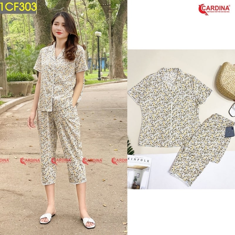 50+ mẫu đồ ngủ nữ pijama siêu xinh, mặc mát tại Cardina