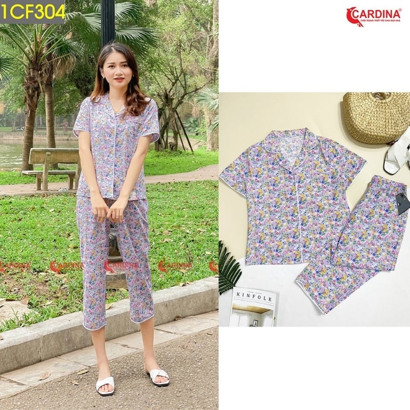 50+ mẫu đồ ngủ nữ pijama siêu xinh, mặc mát tại Cardina