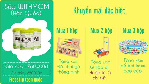 Khuyến mại tưng bừng với chương trình 1/6 - Ngày của bé