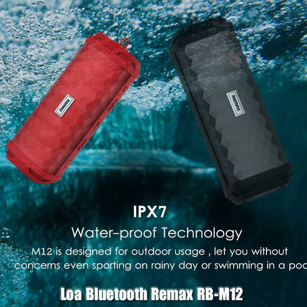 Loa bluetooth Remax chống nước Remax RB-M12