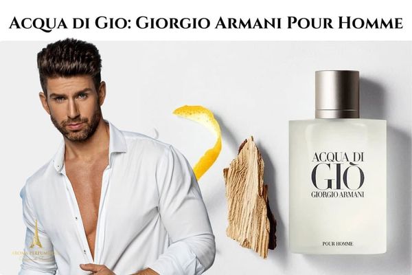 Nước hoa nam mùi nhẹ Acqua di Gio Giorgio Armani Pour Homme