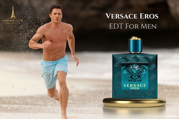 Versace Eros EDT For Men khắc họa hình ảnh của người đàn ông năng động