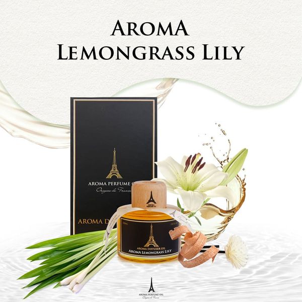 Aroma Lemongrass & Lily hương chanh tươi mát