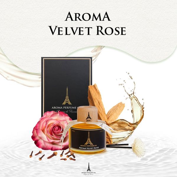 Tinh dầu khuếch tán thơm phòng Aroma Velvet Rose