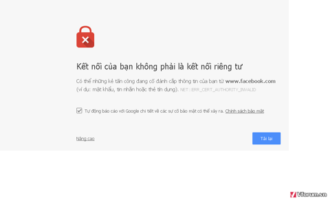 Khắc phục lỗi: