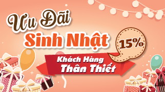 Chương trình “Khuyến mại nhân dịp sinh nhật dành cho khách hàng thân thiết”