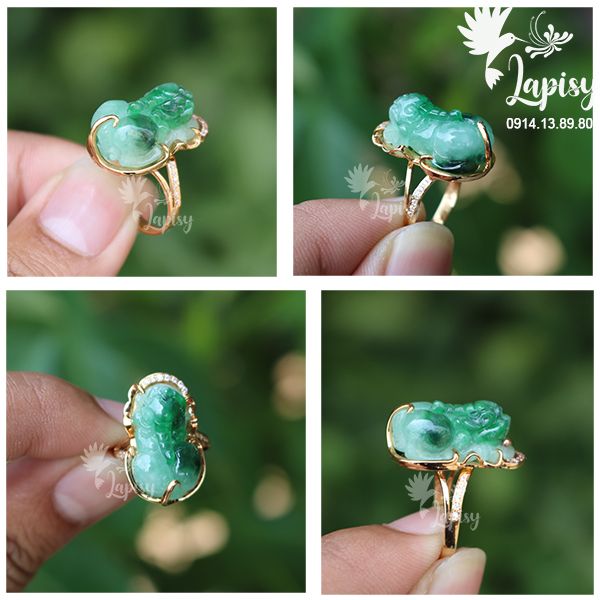 NHẪN TỲ HƯU - TRANG SỨC DÀNH CHO NGƯỜI PHỤ NỮ ĐAM MÊ SỰ NGHIỆP
