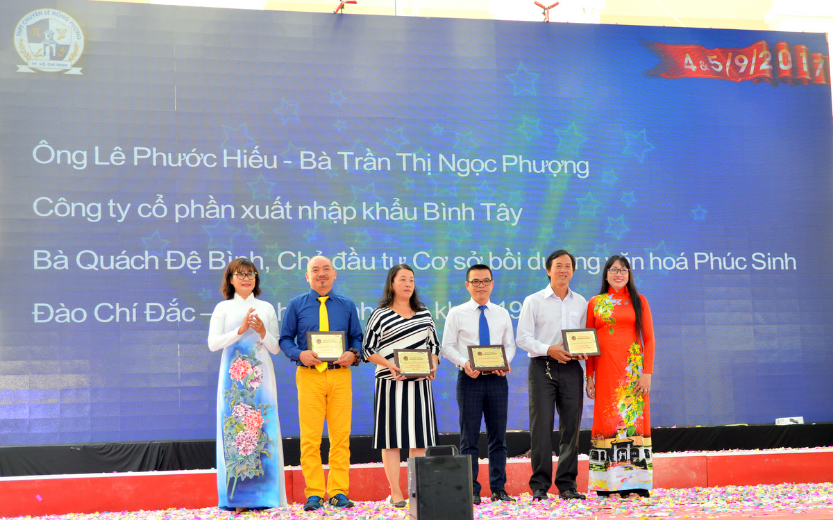 BITEX - Nhà tài trợ vàng 90 năm thành lập trường THPT chuyên Petrus Ký - Lê Hồng Phong